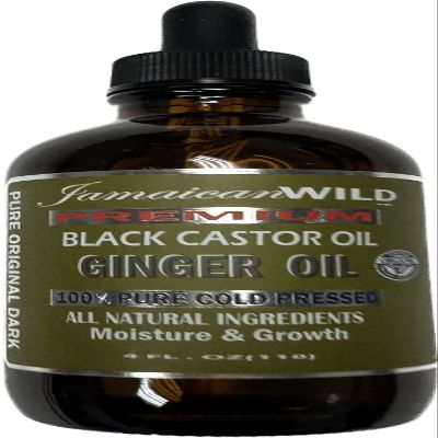 dye dyed Jamaican Wild Black Castor Oil (ginger, 4 oz)