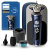 Philips Norelco Shaver Series 9000 Prestige, Wet and Dry Electric Shaver, System, SenseIQ Technology, Precision Trimmer, Nose Trimmer, Qi Charging Pad, Cleaning Pod, Adriatic Blue, SP9886/89 view 1