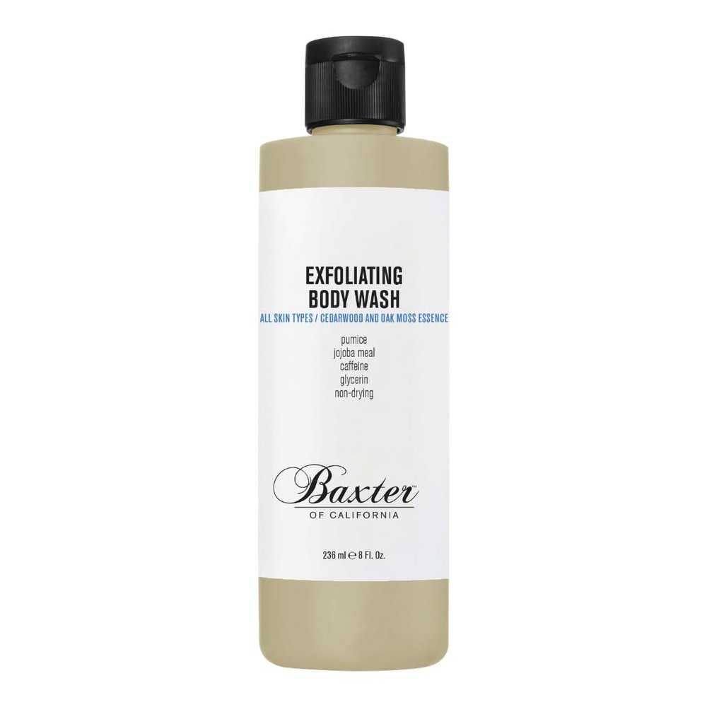 Baxter of California Exfoliating Body Wash with Pumice and Jojoba Meal, 8 Ounce