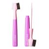 Red by Kiss Hair Brush with Edge Fixer Gel 3 in 1 Edge Control Styler for Women, Boar Bristle Brush, Sweet Peach view 1