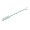 Retractable Silicone Spatula, Mini Telescopic Spatula Spoon Reusable with Hanging Buckle for Cosmetics Lip Gloss, Green view 1
