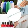 Retractable Silicone Spatula, Mini Telescopic Spatula Spoon Reusable with Hanging Buckle for Cosmetics Lip Gloss, Green view 4