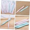 Beaupretty 6pcs Stainless Steel Dead Skin Fork Manicure Tool for Efficient Nail Care Gentle Cuticle Shaped Design for Nail Cleaning and Trimming view 2