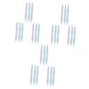 Beavorty 9pcs Stainless Steel Dead Skin Fork Cuticle Tool for Nail Care and Manicure Shaped Design for Efficient Dead Skin Removal and Nail Cleaning view 1
