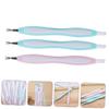 Beavorty 9pcs Stainless Steel Dead Skin Fork Cuticle Tool for Nail Care and Manicure Shaped Design for Efficient Dead Skin Removal and Nail Cleaning view 2
