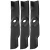 109-6467-S Hi Lift Solid Blade Replacement for Lazer Z HP LHP20KC505 LHP23KA505 3 Pack view 1