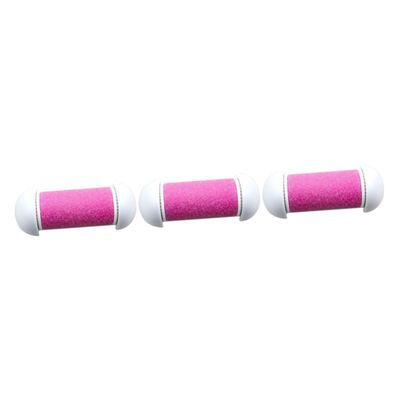 Beaupretty 3pcs Electric Foot File Replacement Roller Exfoliator Tool Ergonomic Design for Softening Feet for Home Pedicure Care and Dead Skin Removal