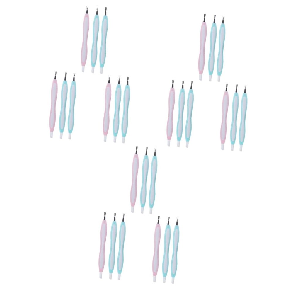 Beaupretty 9pcs Stainless Steel Cuticle Fork for Nail Care Multi-Functional Dead Skin Remover Tool Manicure Pedicure Essential for Home and Salon Use