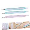 Beaupretty 9pcs Stainless Steel Cuticle Fork for Nail Care Multi-Functional Dead Skin Remover Tool Manicure Pedicure Essential for Home and Salon Use view 2