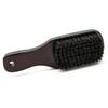 Beatifufu 1pc Beard Cleaning Brush for Men Dark Brown Handheld Styling Brush Natural Bristle for Daily Grooming and Care Portable for Travel and Business Use view 4