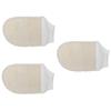 Beaupretty 3pcs Natural Loofah Sponge Pads for Bath Exfoliation Gentle Exfoliating Loofah Gloves and Skin Cleansing Restores Smooth Skin and Increases Circulation view 1
