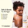 ECZEMA HONEY Fragrance-Free Oatmeal Comfort Bubble Bath - Sensitive Skin Body Wash & Bath Soak - Moisturizing Bath Products - Nourishing Bubble Bath for Women, Men, & Kids (12 Oz) view 3