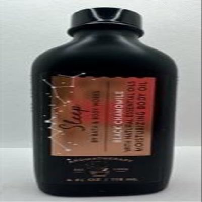 Aromatherapy Black Chamomile Moisturizing Body Oil 4 Ounces