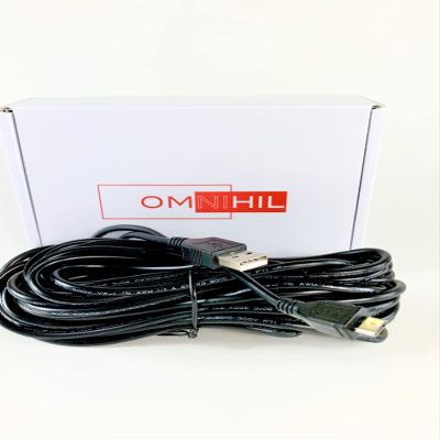 OMNIHIL 30 Feet Long High Speed Micro-USB 2.0 Cable Compatible with VOYOR Blackhead Remover Vacuum Suction Facial Pore Cleaner