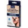 Cala Men Charcoal Nose Pore Strips with Witch Hazel & Charcoal Powder, 6 Strips - Blackhead Remover & Pore Detox for Mens Skin, All Skin Types view 1