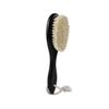 FOMIYES 3pcs Dense Wool Beard Brush Curved Handle for Cleaning Facial Hair and Dark Red for Home and Barber Shop Use view 4