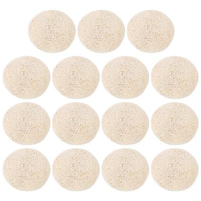 KALLORY Facial Oil-Absorbing Sheet 40pcs Loofah Oil Absorbing Tablets Face Cleaning Sheets