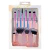 10PCS Compact Cosmetic Brush Set Makeup Brush Bundle Mini Makeup Brushes for Travel Friendly Makeup view 1