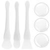 EXCEART Silicone Sealing Wax Spatula Set Wax Cleaning Shovels Facial Mask Applicator view 4