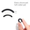 Yumflan Eyelash Curler Refills, 80 Pcs Eyelash Curler Pads, Silicone Rubber Eye Lash Curler Refills for Universal Eyelash Curlers (Black) view 2