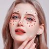 3090 Pcs Red Self-Adhesive Rhinestone Stickers Face Gems Stick On Hair Jewels Eye Gems Body Glitter Jewel Stickers For DIY Crafts Nail Makeup Decor Scrapbooking Embellishments 4 Sizes 3/4/5/6 mm view 4