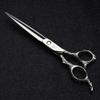6/7/8 Inch Hairdressing Scissors and Hairstyle Tool and Hair Cutting Scissors for Hairdressing Salon (7 Inch Flat Scissors) view 4