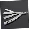 Cabilock 3 Pcs Barber Edge Mens Shaving Close Shaving Manual Safety Razor Professional Barber view 2