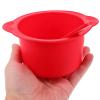 Beaupretty 1set Silicone Wax Warmer Bowl for Hair Removal Non-Stick Wax Melt Liner Stirring Stick Waxing Container for Home and Salon Use view 2