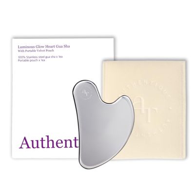 100% Pure Stainless Steel Gua Sha Scraper for - Home facial massage treatment for healthier skin - Home spa therapy for all body, eyes, neck and face