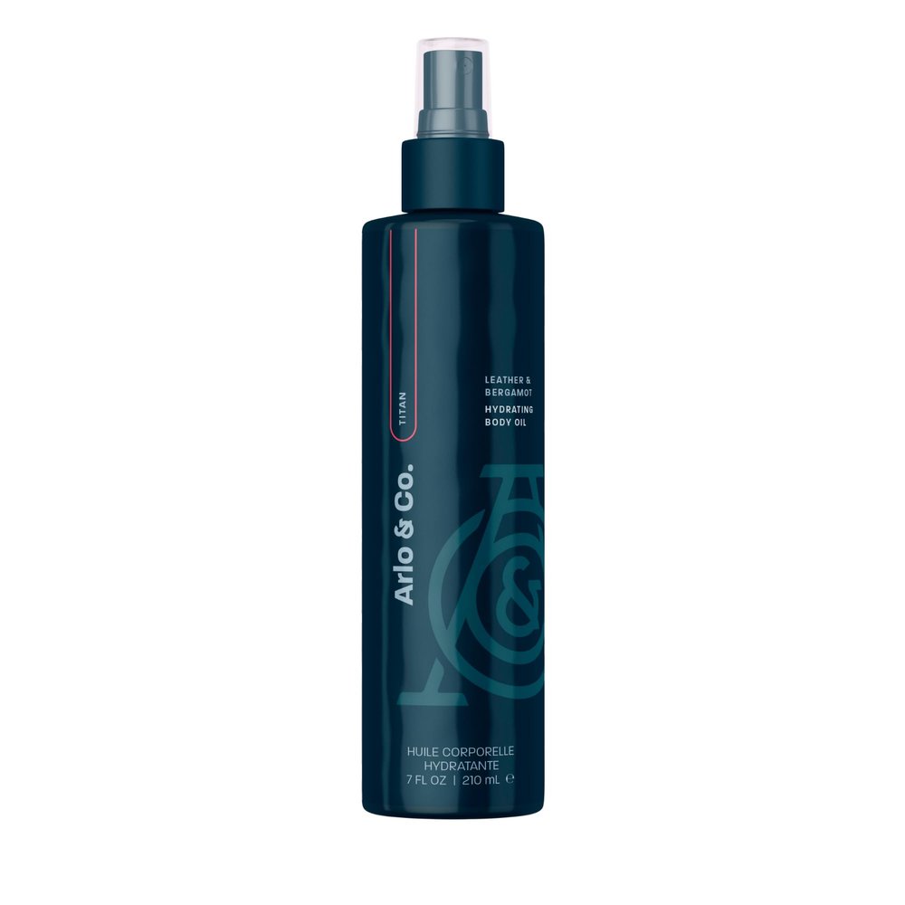 Pure Romance Body Dew, Hydrating Body Oil Mist for Women Looking for Moisturizing Sexier Supple Looking Skin, Titan, 7 Fl Oz