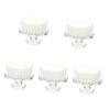 FOMIYES 5pcs Portable Face Exfoliating Brush Gentle Massaging Scrub Brush for Daily Use view 1