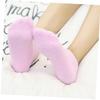 FOMIYES 3pairs Pink Gel Spa Socks for Moisturizing Soothing Cracked Foot Skin Soft Yarn Design for Enhanced Comfort Foot Lotion view 4