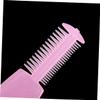 Beaupretty Multi-purpose Mascara Applicator Guard Tool and Eyelash Comb Plastic Design for Easy Eyebrow and Eyelash Grooming Random Color view 2