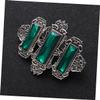 FOMIYES 3pcs Fashion Rhinestone Ponytail Holders for Girls Antiquing Hair Clips Spring Buckle Hairpin Hair Accessories for Daily Party and Outing view 3