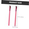FOMIYES 4pcs Angled Eyebrow Brush for Women Precision Makeup Tool for Shaping and Filling Brows Lightweight Design for Easy Carrying for Eyebrow Powder and Mascara Application view 3