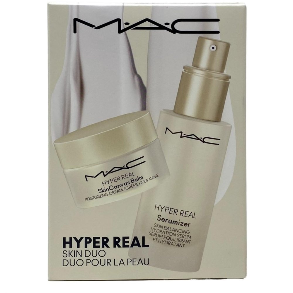 MAC Hyper Real Skin Duo ~ Hyper Real Serumizer 1 fl oz and Hyper Real Balm 0.50 oz