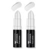 FREEORR 2Pcs White Face Body Paint Stick, White lipstick for Cosplay/Halloween/Costume Parties Accessories Vampire/Joker/Clown/Zombie Makeup Cream Face& Body Paint Easy to Blend view 1