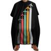 Airplane Barber Cape Adult Haircut Cape Hairdressing Apron for Home Salon Barbershop view 1