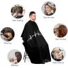 Airplane Pilot Heartbeat Barber Cape Adult Haircut Cape Hairdressing Apron for Home Salon Barbershop view 3