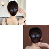 Elegant Hair Clip, Hair Bun Maker, Deft Bun Hair Tie French Twist Hair Bun, Effortless And Elegant Bun In 5 Seconds (Flower Buds + Feathers) view 1