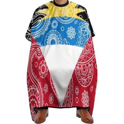 Antigua and Barbuda Paisley Flag Barber Cape Adult Haircut Cape Hairdressing Apron for Home Salon Barbershop