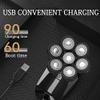 Head Shavers for Bald Men, 7 Cutter Head Electric Shaver 7D Razor for Men Head Shavers for Bald Shaver Multifunctional Grooming Kit Waterproof Cordless view 4