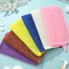 Lurrose Exfoliating Face Washcloth 8pcs Body Scrubber Hanging Bath Cloth African Net Sponge Shower Loofah Skin Wash Towel Facial Makeup Remover for Back Knee Joint view 3