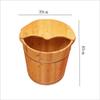 ENWIND Foot Spa Bath Wooden Heightening Individual with Cover Cedar Foot Bath Barrel Binaural Foot Tub Foot Tub Foot Massage view 2