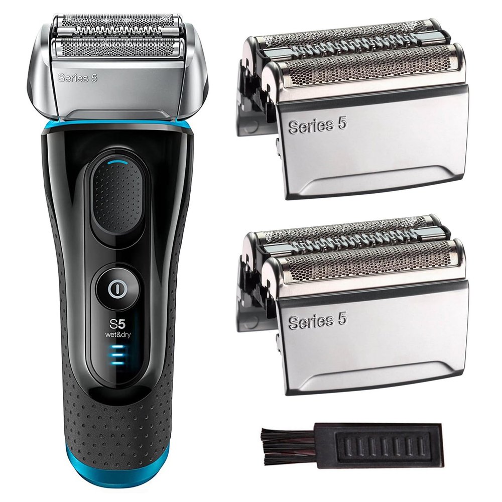 Series 5 Replacement Head 52S for Braun Electric Shaver, S5 Wet and Dry Replacement Head Compatible with Braun 5 Series Foil and Cutter 5190cc 5090 5020 (2 Count)