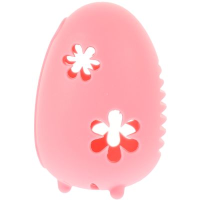 Alipis Makeup Sponge Holder Breathable Silicone Makeup Sponge Storage Box Portable -shaped Case Creative Design for Travel Dresser Decor Easy to Clean Maintain