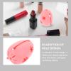 Alipis Makeup Sponge Holder Breathable Silicone Makeup Sponge Storage Box Portable -shaped Case Creative Design for Travel Dresser Decor Easy to Clean Maintain view 2