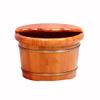 ENWIND Foot Spa Bath Oak Precise Point Massage Wash The Wooden Barrel Foot tubWood with Cover Footbath Foot Massage (Color : 1, Size : 42cm*26cm) view 1