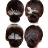 2/4Pcs Ins Style Elegant Lazy Hair Curler, Donut Hair Bun Maker, Deft Bun Bow Twist Maker for Hair, Lazy Flower Hairpin,Bun Effortlessly In 5 Second, Topsy Tail Hair Tool Women (4Pcs C) view 1