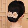 2/4Pcs Donut Hair Bun Maker, Flower Hair Clip, Lazy Hair Curler, Deft Bun Lazy Flower Hairpin, Vintage Hair Accessories for Women, Bow Bun Roller, Hair Fold Wrap Snap Band (4Pcs A) view 4